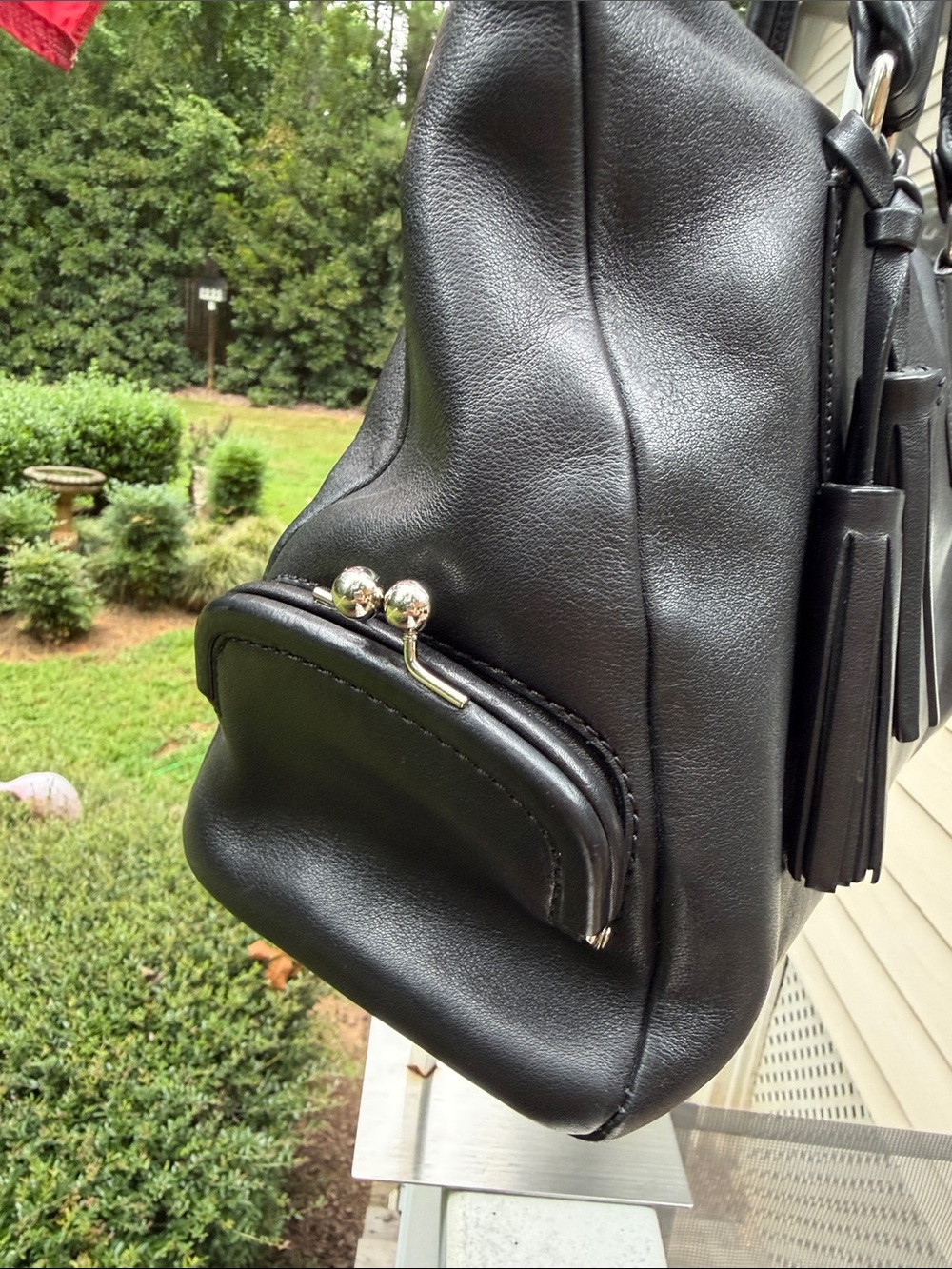 Coach Legacy Archival Top Zip Satchel / Double Kisslock Bag - Picture 16 of 17